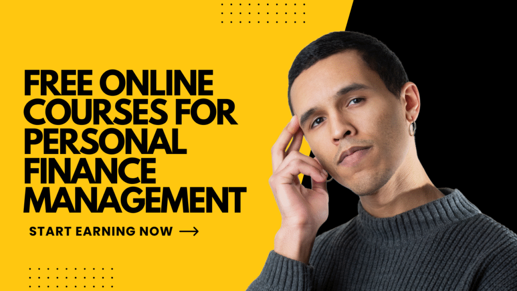 free online courses for personal finance management