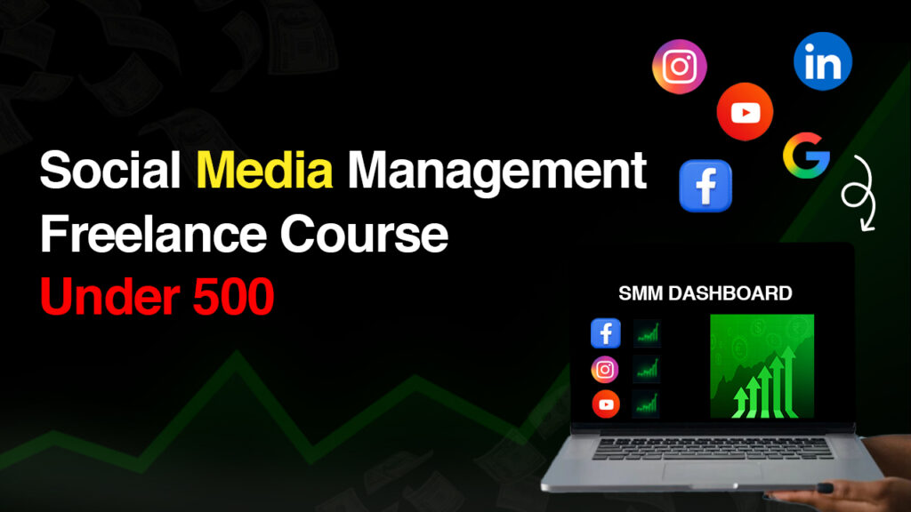 social media management freelance skill course under 500